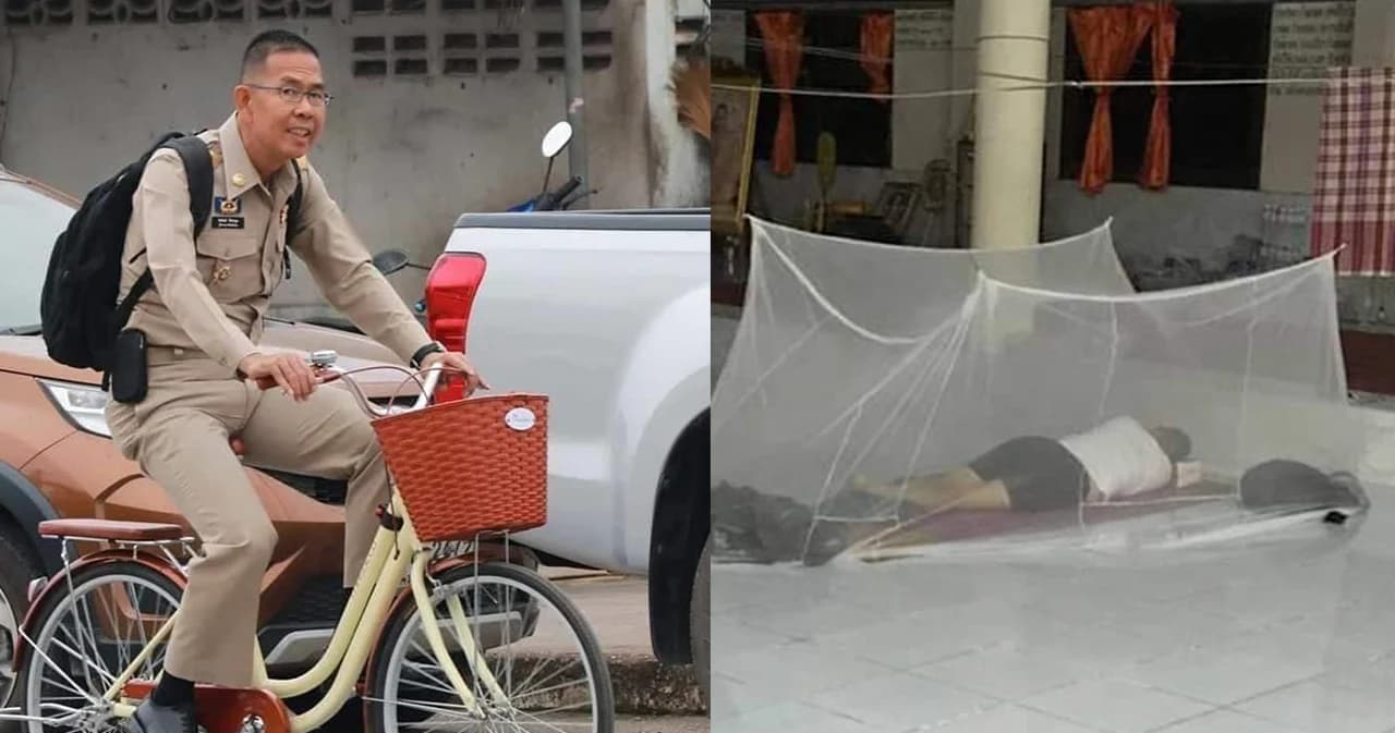 ผู้ว่าฯ นอนศาลาวัดเฝ้าระวังน้ำท่วมเลย หลังพายุ ซินลากู ถล่มเกิดน้ำป่าหลากหลายพื้นที่