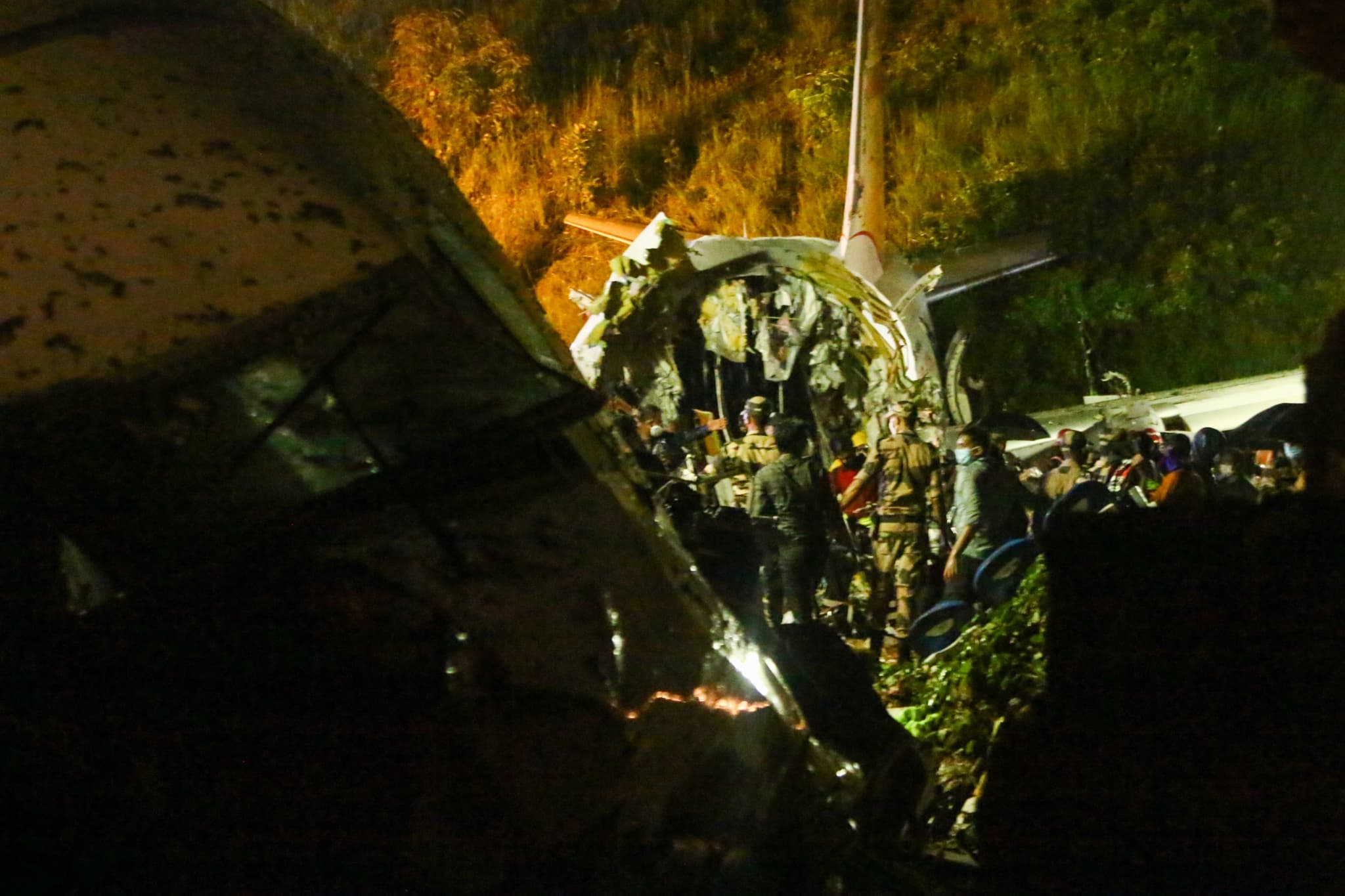 แอร์ อินเดีย เอ็กซ์เพรส เครื่องบินตก AFP 0863