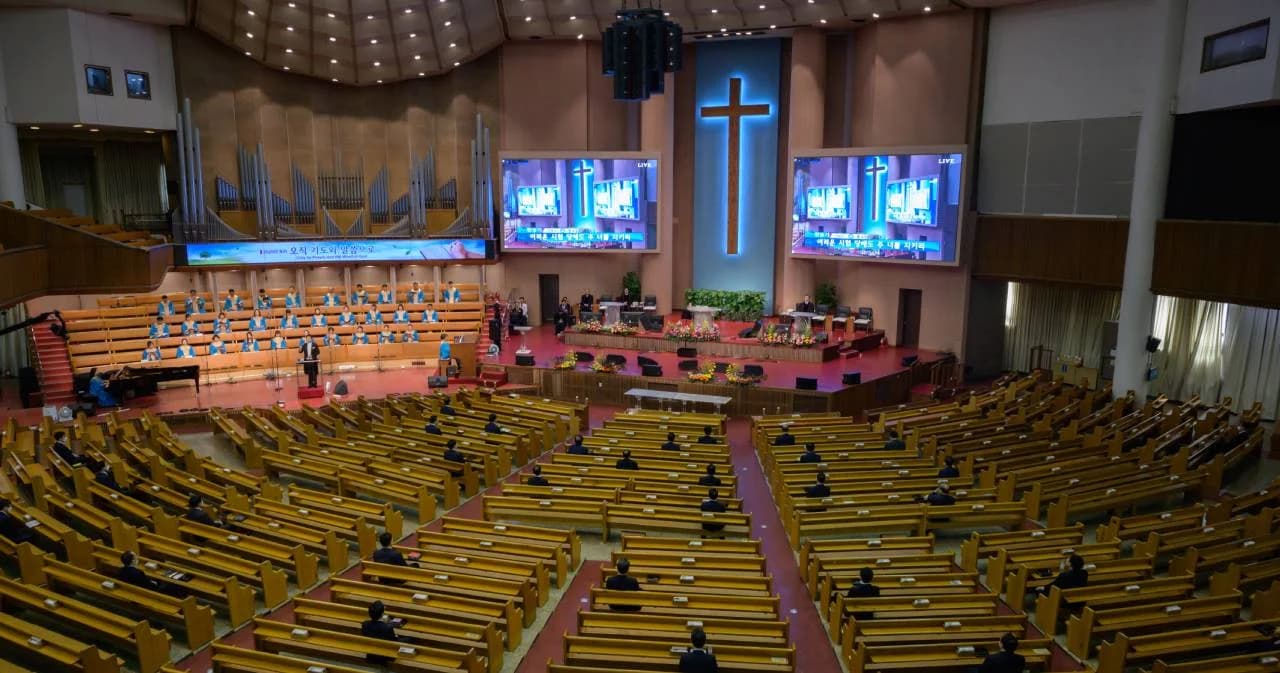 เกาหลีใต้สั่งระงับการประกอบพิธีทางศาสนา เพื่อควบคุมการแพร่ระบาด