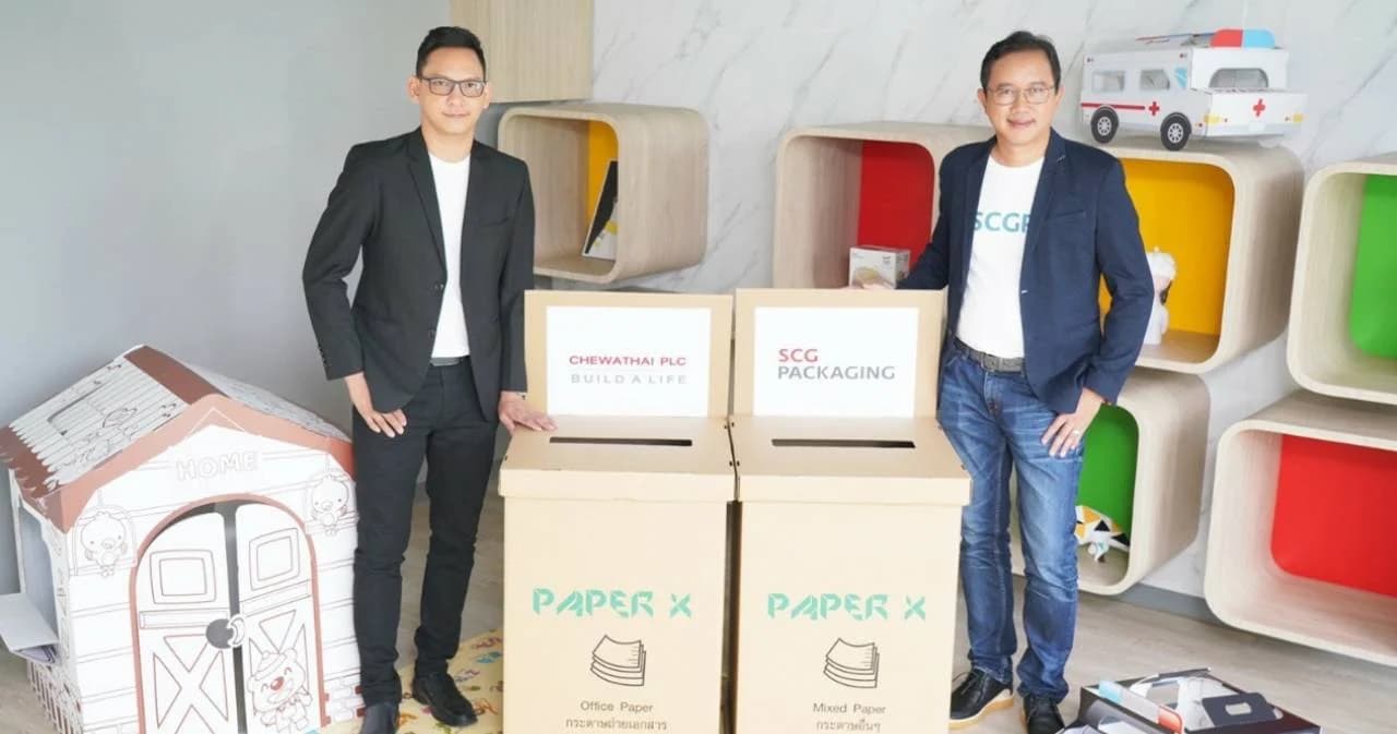 ‘ชีวาทัย’ จับมือ ‘เอสซีจี แพคเกจจิ้ง’ รีไซเคิลกระดาษจากคอนโดเพื่อชุมชน