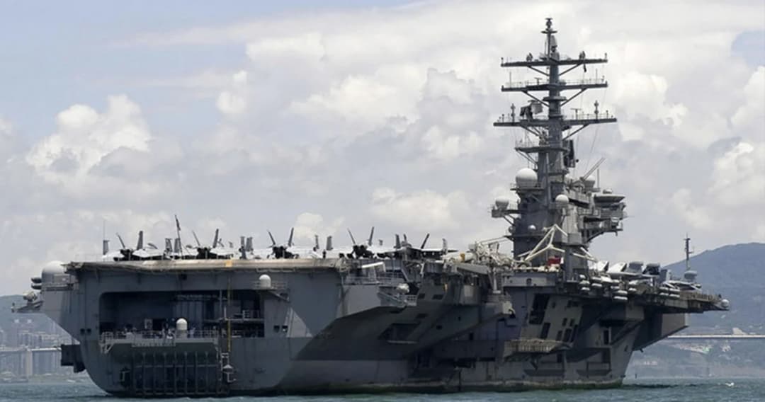 สหรัฐฯ พบลูกเรือบนเรือบรรทุกเครื่องบิน ‘โรนัลด์ เรแกน’ ติดเชื้อโควิด-19