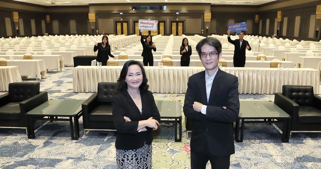 อิมแพ็คสู้วิกฤตโควิดเปิดบริการ Hybrid Meeting หลังต้นปียอดงานประชุมลด 58%