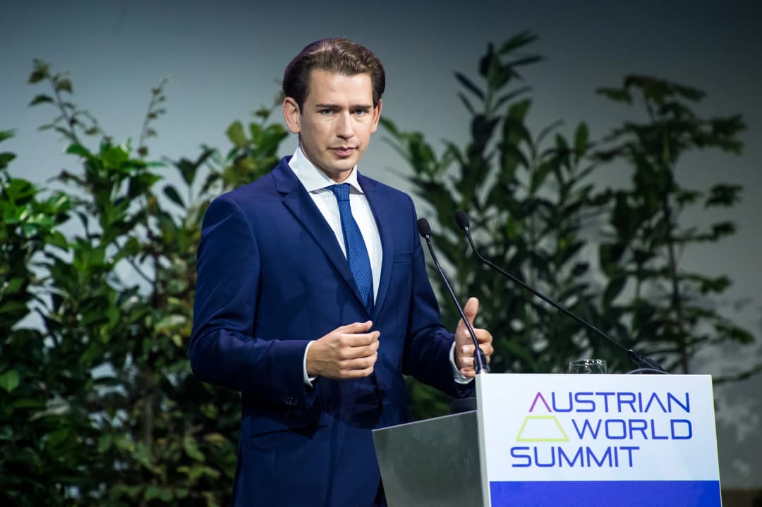 เซบาสเตียน เคิร์ซ นายกรัฐมนตรี ออสเตรีย AFP0963