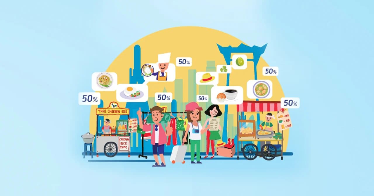 เปิดขั้นตอนลงทะเบียนโครงการ “คนละครึ่ง” รับเงินอุดหนุน 3,000 บาท