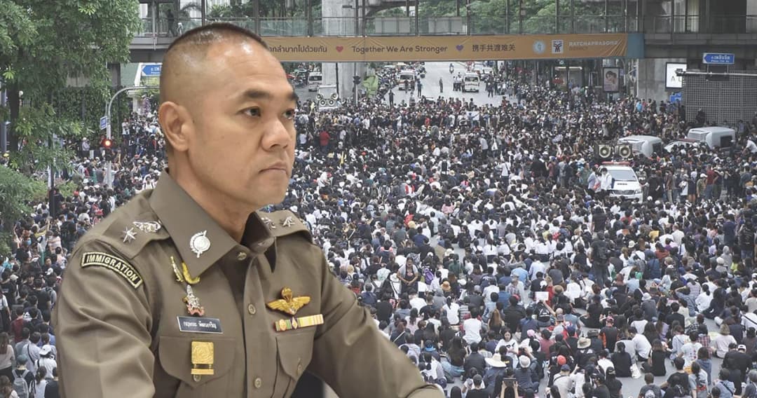 ตร.แถลงวันที่ 3 ของการชุมนุมจับกุมแล้ว 22 ราย เตรียมเอาผิดกลุ่มคณะราษฎร 63 