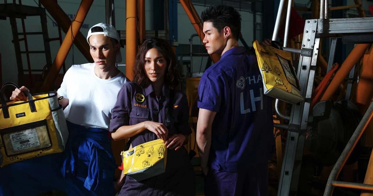 การบินไทย เปิดตัว กระเป๋าดัดแปลงจากเสื้อชูชีพ-แพยาง สั่งจองได้วันนี้