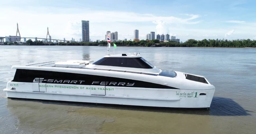 EA ขนนวัตกรรม ‘รถไฟฟ้า-เรือไฟฟ้า-แบตเตอรี่’ โชว์ในงานนมัสการหลวงพ่อโสธร