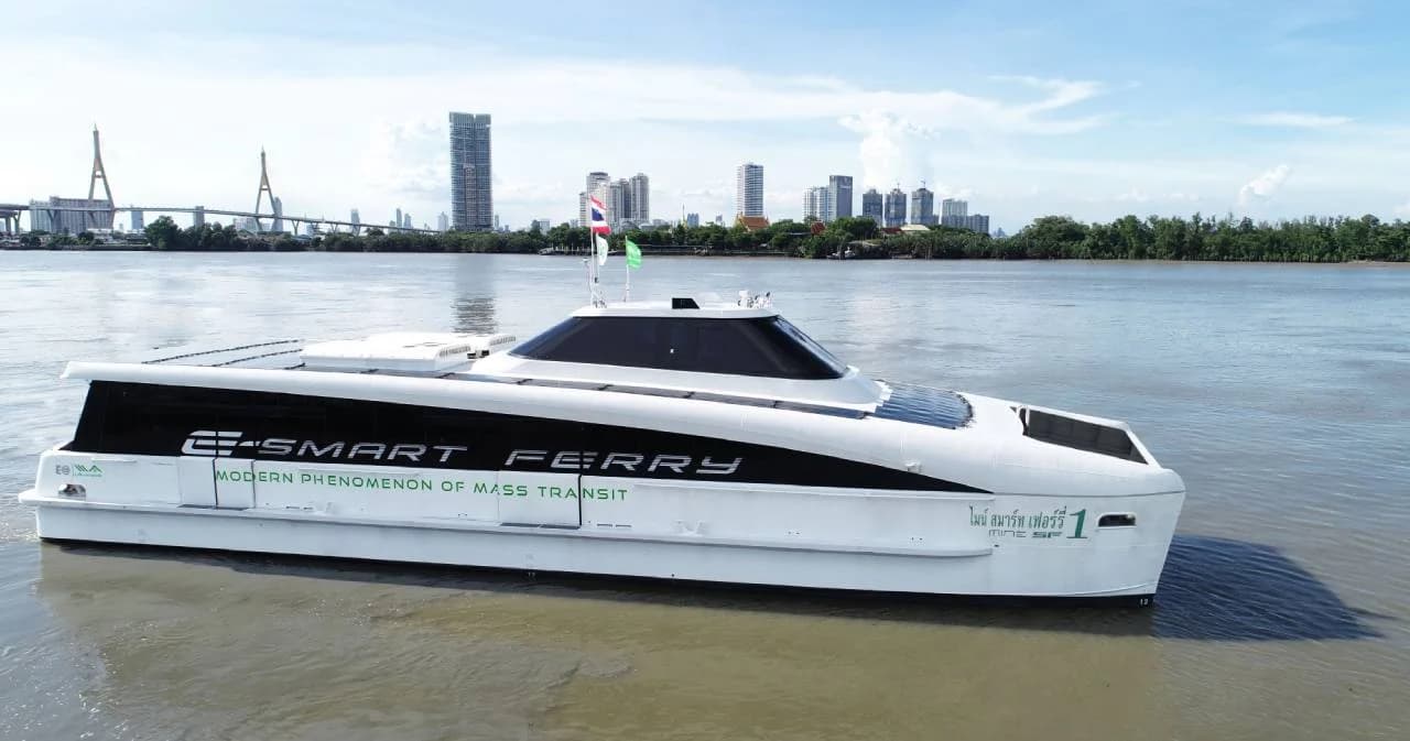 EA ขนนวัตกรรม ‘รถไฟฟ้า-เรือไฟฟ้า-แบตเตอรี่’ โชว์ในงานนมัสการหลวงพ่อโสธร