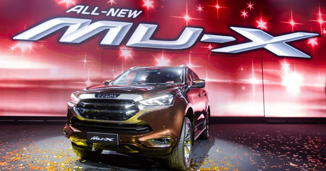 All-New Isuzu MU-X เปิดตัวครั้งแรกของโลก ราคาเริ่มต้น 1.109 ล้านบาท