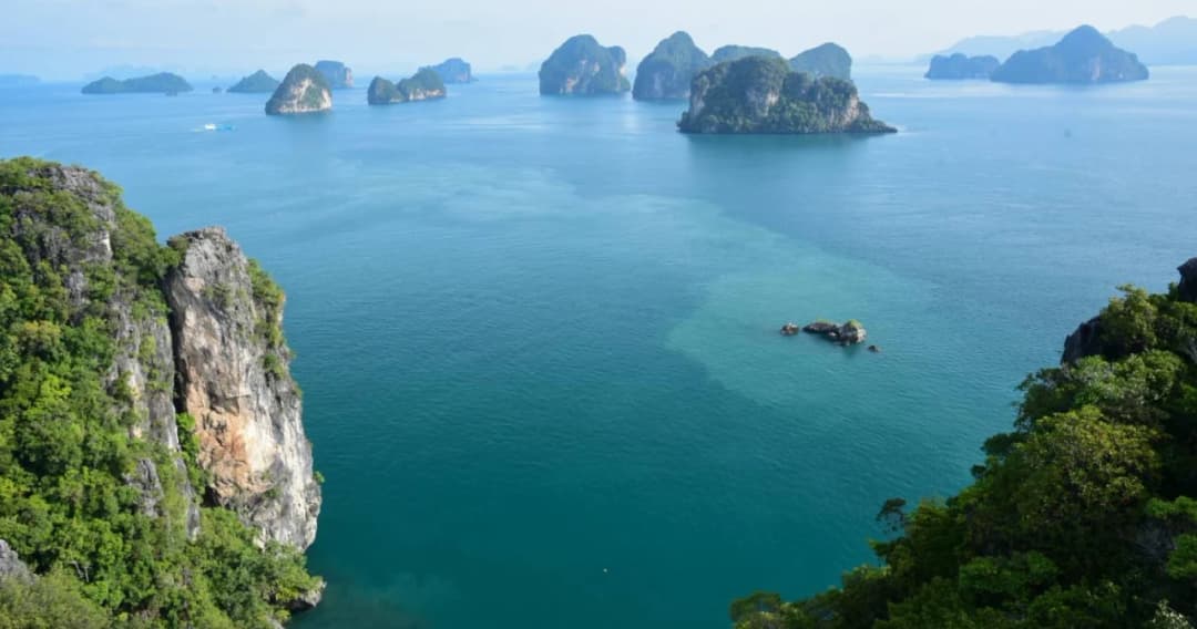 ก.ทรัพยากรฯ เปิดจุดชมวิว 360 องศาบนเกาะห้อง อุทยานแห่งชาติธารโบกขรณี หนึ่งเดียวในอันดามัน