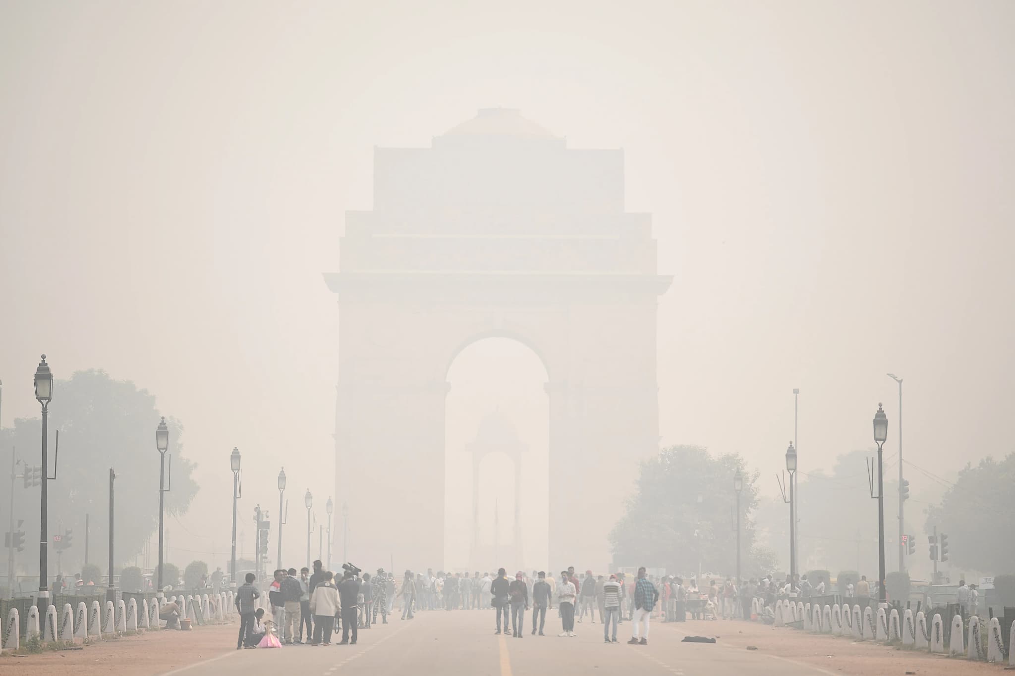 อินเดีย pm2.5 มลพิษ อากาศ AFP1163