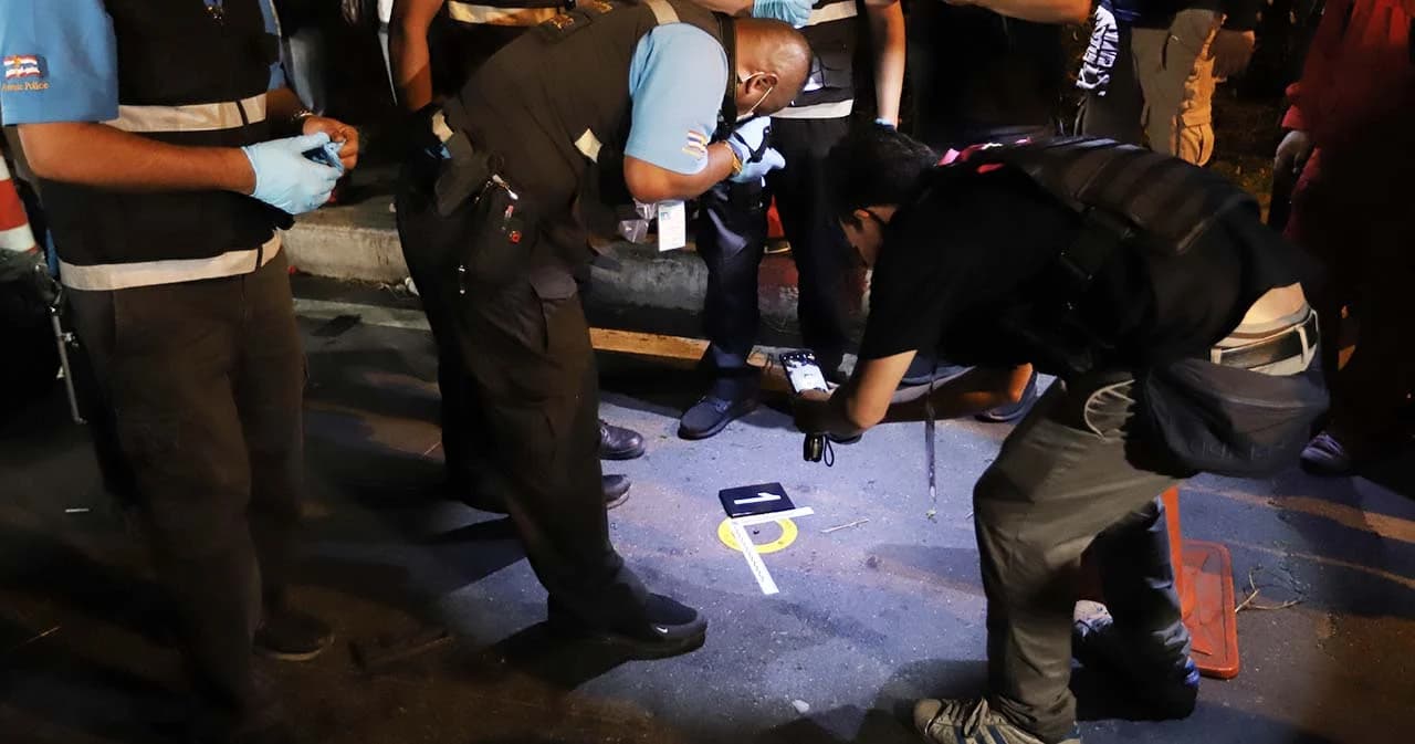 ตร.แจงยิงในม็อบ SCB เป็นเหตุทะเลาะวิวาท ด้านกลุ่มฟันเฟืองธนบุรีชี้แจงว่าผู้ก่อเหตุแฝงตัวเข้ามานานแล้ว