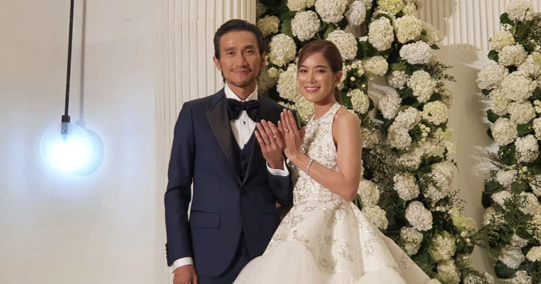 ตูน-ก้อย จูงมือเข้าพิธีวิวาห์สุดชื่นมื่น ประกาศพร้อมมีลูกทันที