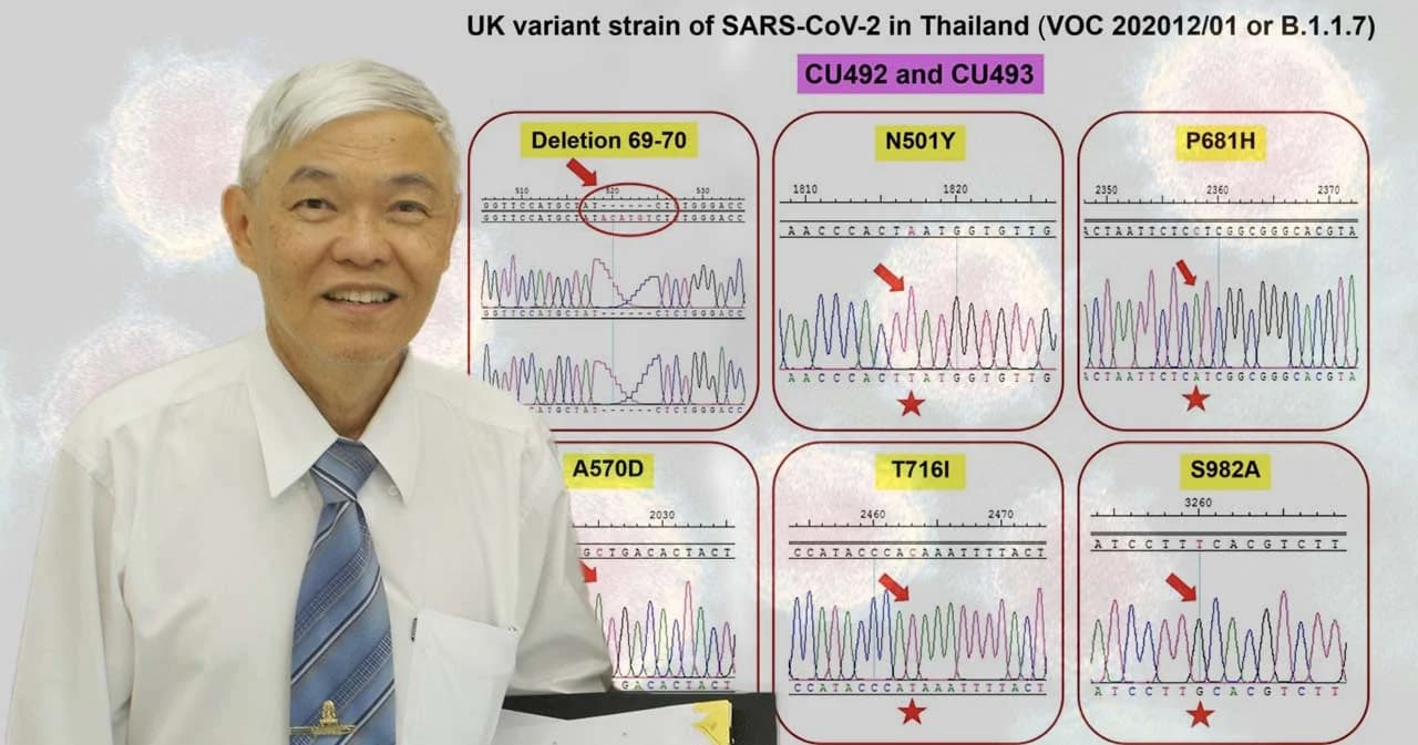 ไทยพบโควิด-19 กลายพันธุ์จากอังกฤษ ติดมากับครอบครัวชาวต่างชาติใน ASQ โรงพยาบาลเอกชน