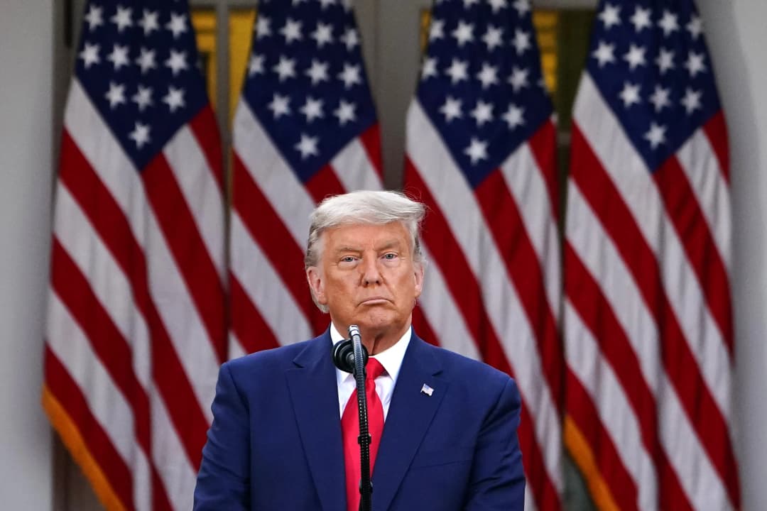 โดนัลด์ ทรัมป์ ประธานาธิบดี สหรัฐ AFP0164