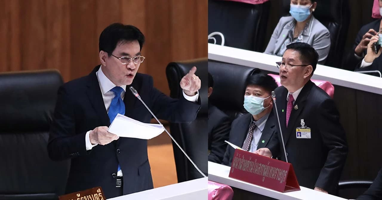 ฝ่ายค้านเปิดผังสัญญาทุจริตถุงมือยาง ขณะที่จุรินทร์โต้ไม่เคยยุ่งเกี่ยว ลั่นจัดการคนผิดให้ถึงที่สุด