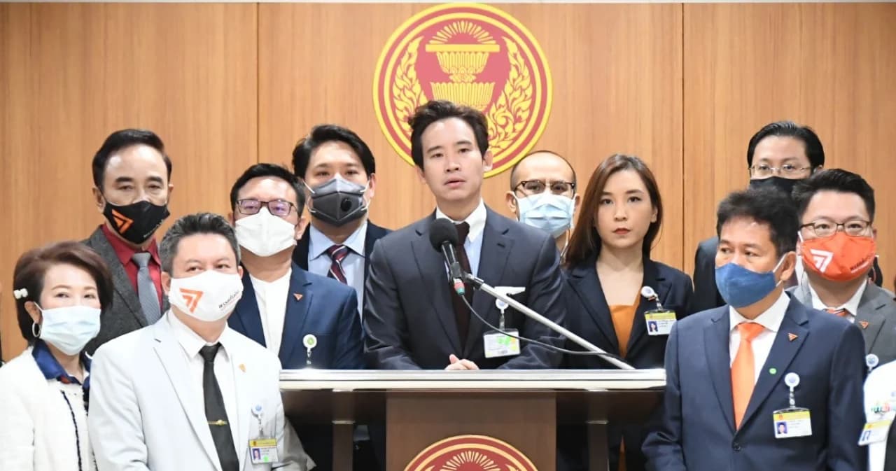 ‘ก้าวไกล’เตรียมยื่นถอดถอน ‘นิพนธ์’ เล็งลงโทษงูเห่าโหวตสวนมติพรรค