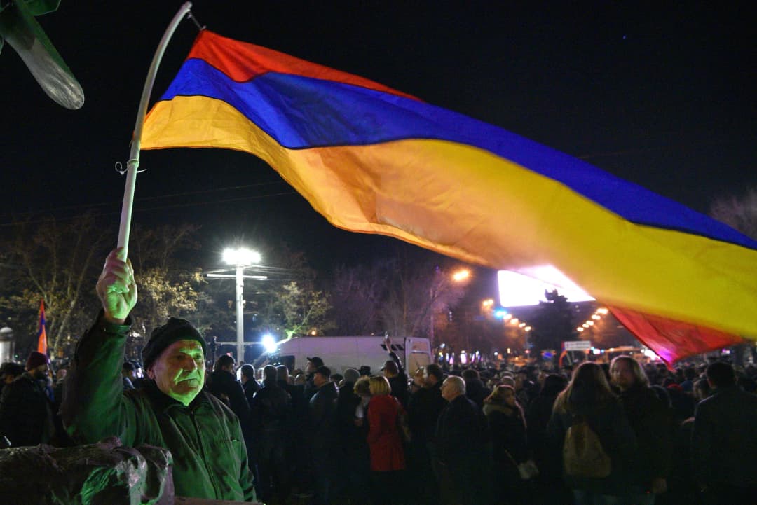 อาร์เมเนีย ชุมนุม AFP0264