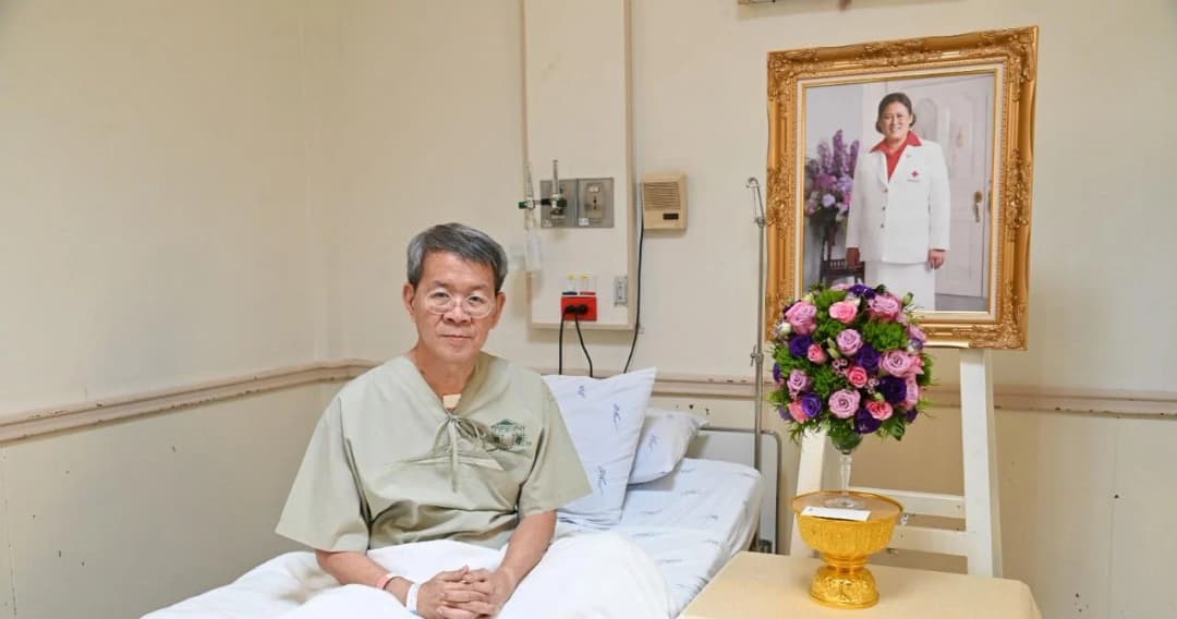 กรมสมเด็จพระเทพฯ พระราชทานแจกันดอกไม้เยี่ยม ผู้ว่าฯ สมุทรสาคร