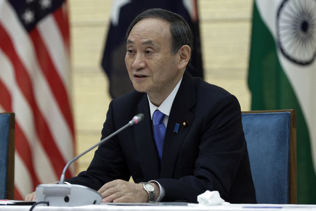 โยชิฮิเดะ สึกะ นายกรัฐมนตรี ญี่ปุ่น AFP0364