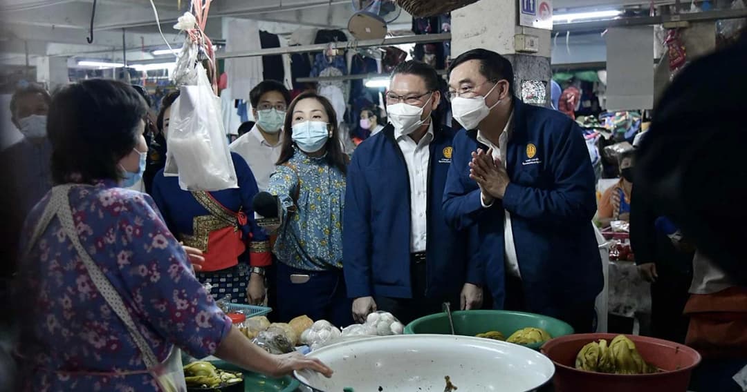 ‘อนุชา’ ลงพื้นที่ตรวจตลาดเชียงใหม่ เล็งขยายโครงการ ‘คนละครึ่ง-เราชนะ’