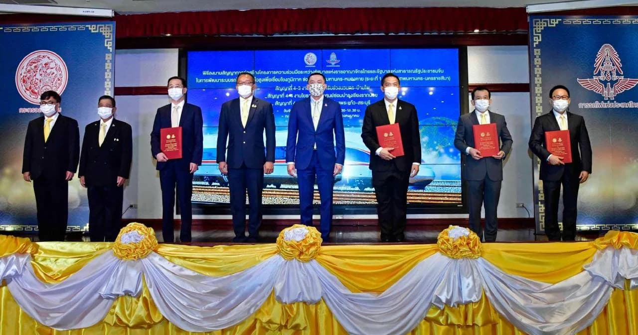 รฟท. เดินหน้ารถไฟความเร็วสูงไทย-จีน เชื่อมโยงกรุงเทพมหานคร – หนองคาย คาดเฟสแรกให้บริการได้ปี 2569