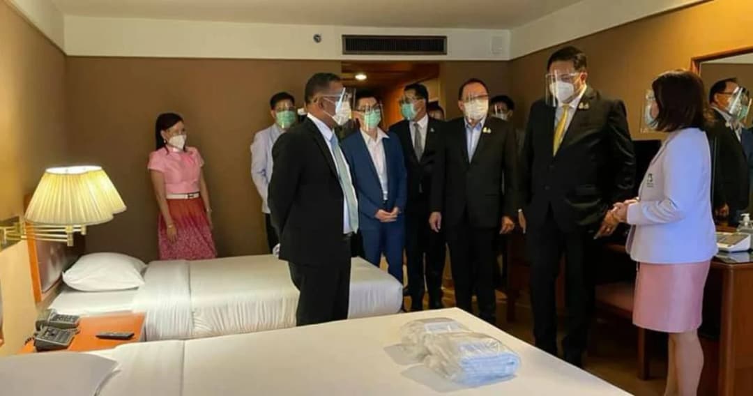 รมว.แรงงาน เปิด Hospitel ผู้ป่วยโควิด-19 ประกันสังคม ที่ไม่แสดงอาการ