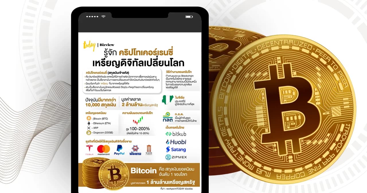 รู้จัก ‘คริปโทเคอร์เรนซี่’ เหรียญดิจิทัลเปลี่ยนโลก