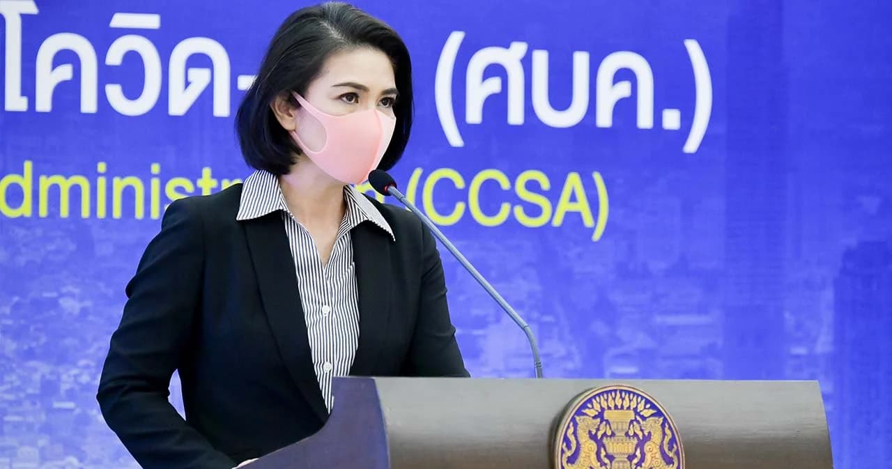 ศบค. แถลงมีผู้ติดเชื้อรายใหม่ 3,394 ราย พบแคมป์คนงาน กว่า 20 แห่ง ในทุก 50 เขต บริเวณพื้นที่ไข่แดง กทม.