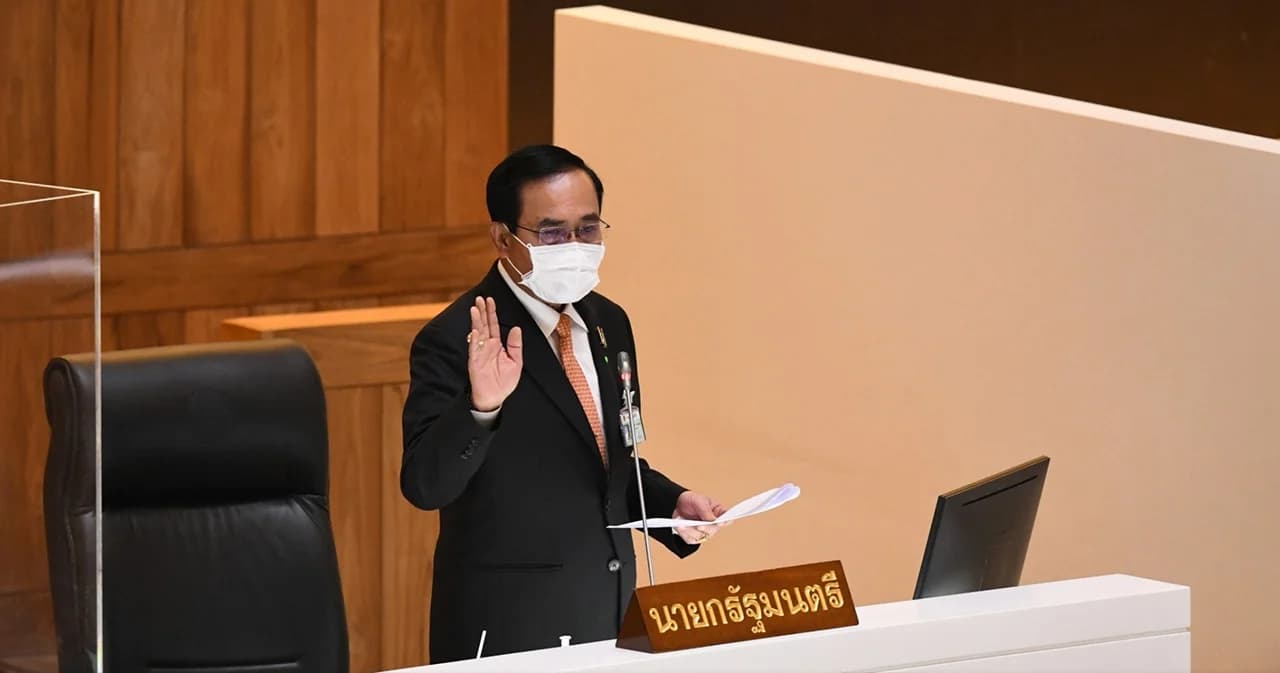 นายกฯ แจงที่ประชุมสภา “ผมไม่ต้องการอำนาจ ผมต้องการความร่วมมือ”