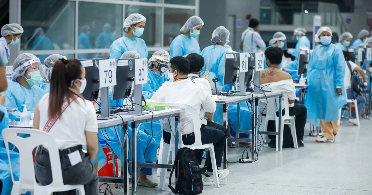 ไทยฉีดวัคซีนต้านโควิด-19 แล้ว 5,667,058 โดส