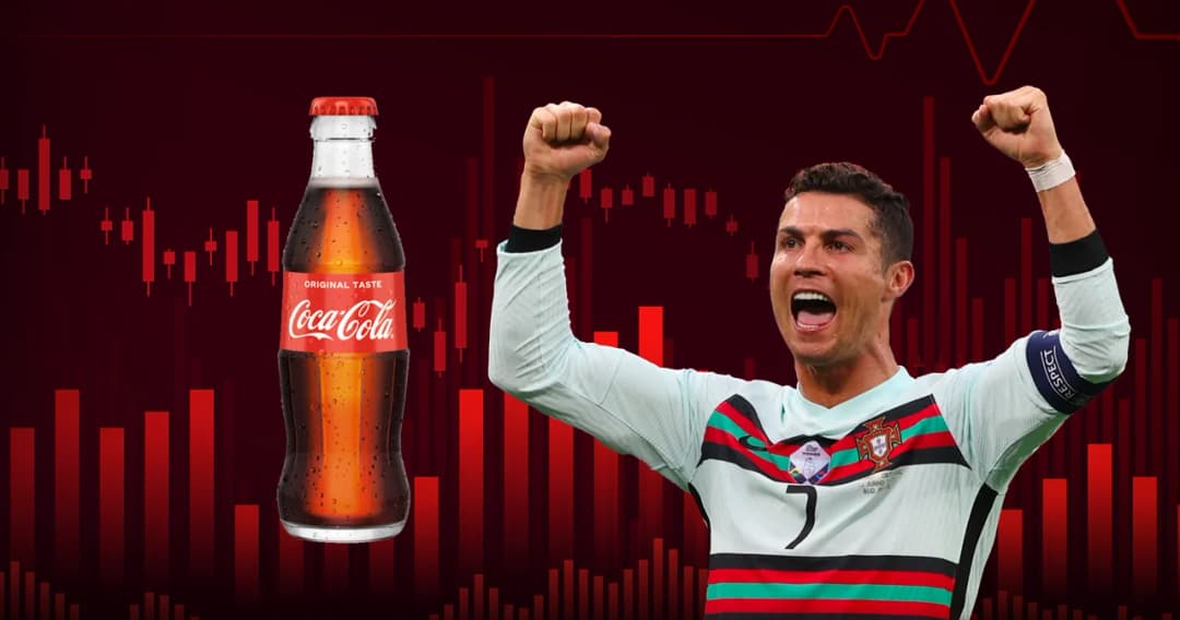 เจาะทุกข้อมูล จริงหรือ หุ้นโค้กตกเพราะโรนัลโด้