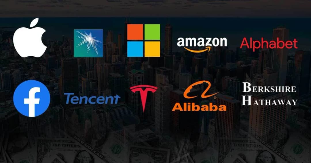 สำรวจ 10 บริษัทที่มีมูลค่าในตลาดสูงที่สุดในโลกแห่งปี 2021