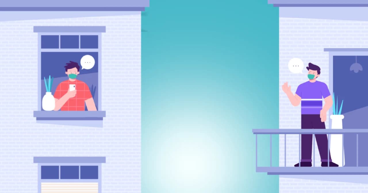 วิธีปฏิบัติตัว เมื่อเพื่อนบ้านติดโควิด-19