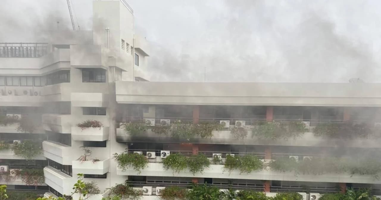 กรมการแพทย์ แจง เหตุไฟไหม้ ห้องสถาบันวิจัยฯ กระทบคู่สาย 1668 เร่งแก้ไขแล้ว