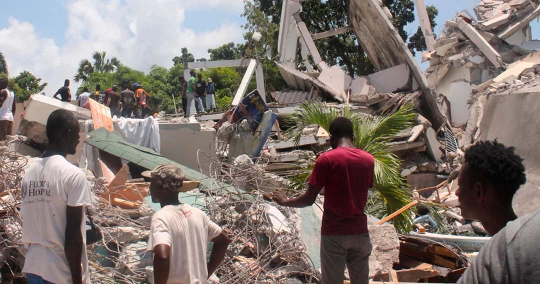 แผ่นดินไหวขนาด 7.2 ในเฮติ พบผู้เสียชีวิตแล้ว 304 คน