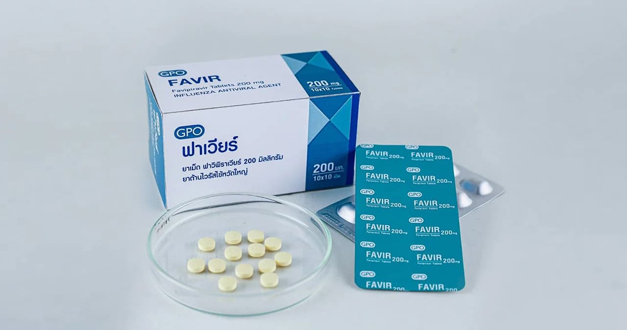 ไทยเหลือยาฟาวิพิราเวียร์ 21 ล้านเม็ด เพียงพอรับสถานการณ์
