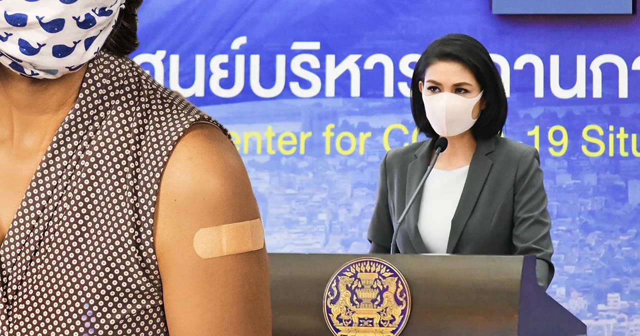 กางแผนยฉีดวัคซีน ศบค.มั่นใจฉีดตามเป้า 100 ล้านโดสในปีนี้