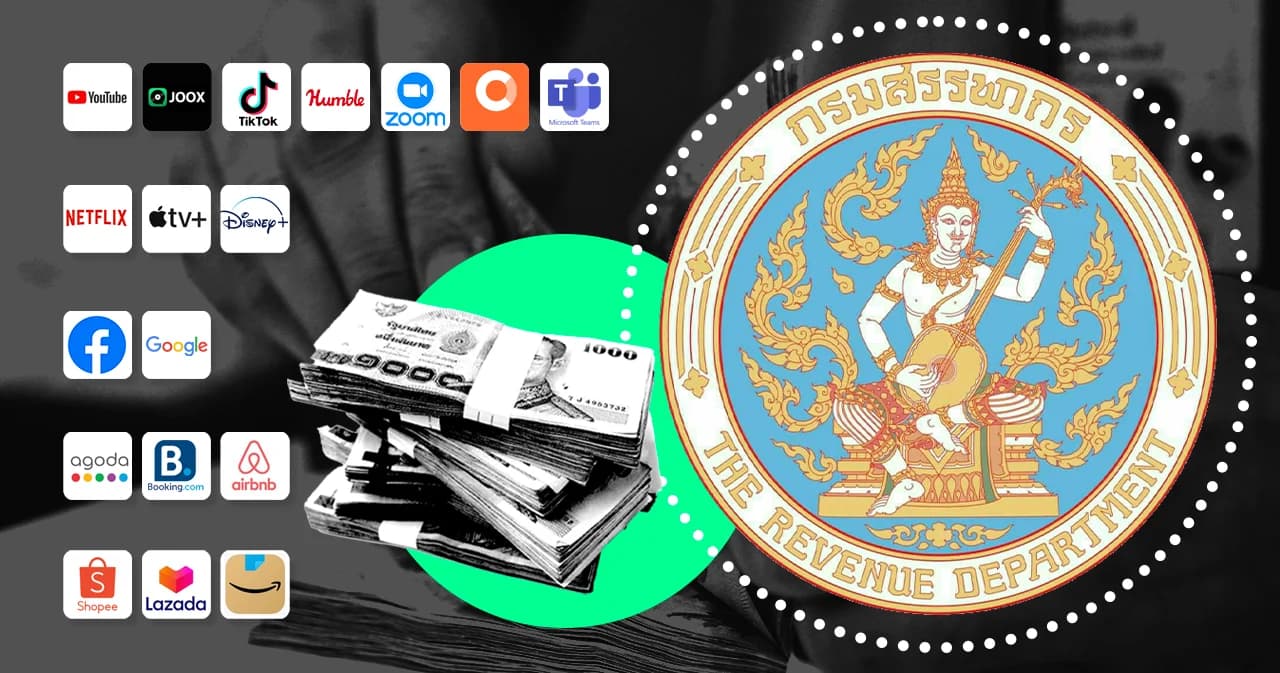 มีผลแล้ว 1 ก.ย.นี้ ‘สรรพากร’ ดีเดย์เก็บภาษี e-Service คาดเพิ่มรายได้เข้าคลังไม่ต่ำกว่า 5 พันล้าน