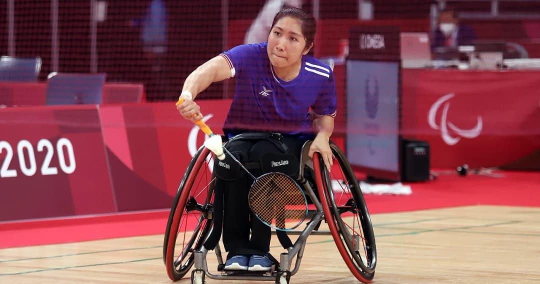 ‘ปุ๊ สุจิรัตน์’ คว้าเหรียญเงิน แบดมินตันพาราลิมปิก 2020