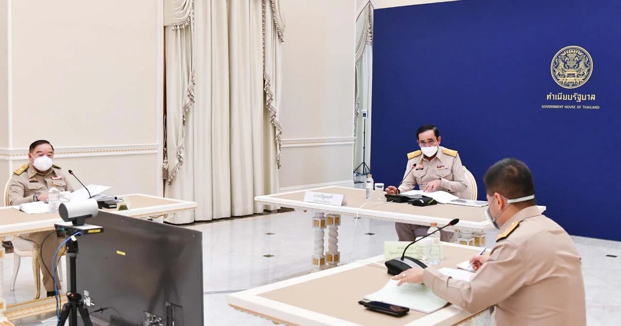 พล.อ.ประยุทธ์ – พล.อ.ประวิตร เจอหน้าอย่างเป็นทางการครั้งแรกหลังปลด ร.อ.ธรรมนัส