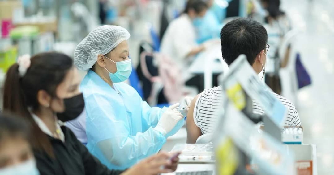 ไทยฉีดวัคซีนแล้ว 47,648,503 โดส มีผู้ได้รับวัคซีน 2 เข็มประมาณ 25.16%