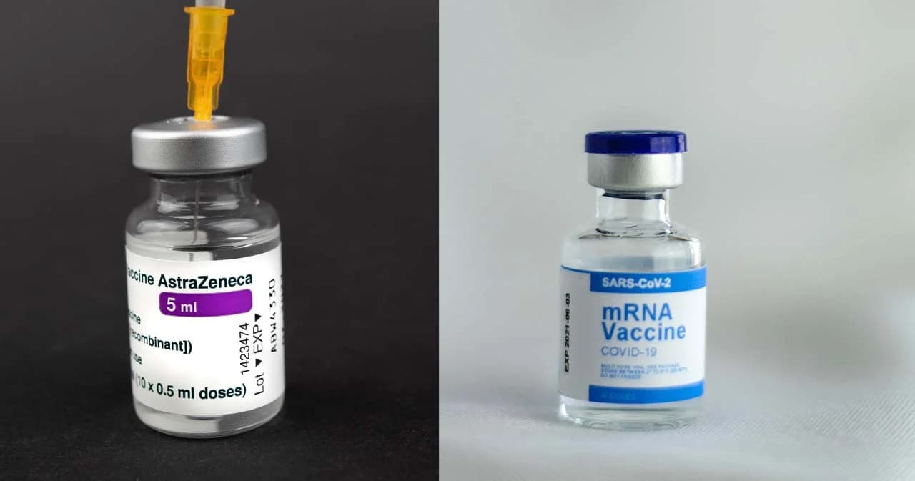 ฉีดวัคซีนสูตรไขว้แอสตราฯ+ไฟเซอร์ได้ภูมิคุ้มกันสูงสุด