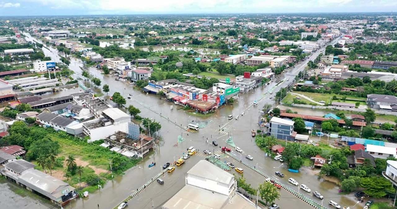 สรุป น้ำท่วมหลายพื้นที่ในประเทศไทย วันที่ 26 ก.ย. 2564