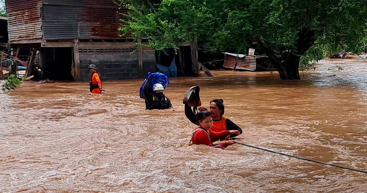 สรุปสถานการณ์น้ำท่วมเช้า 27 ก.ย. 2564