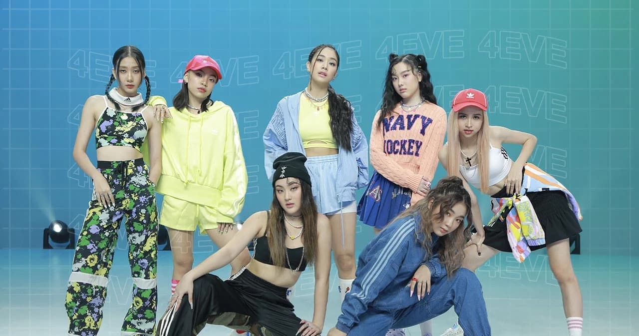 Get to Know the Seven Members of 4EVE, Thailand’s Hottest T-POP Band