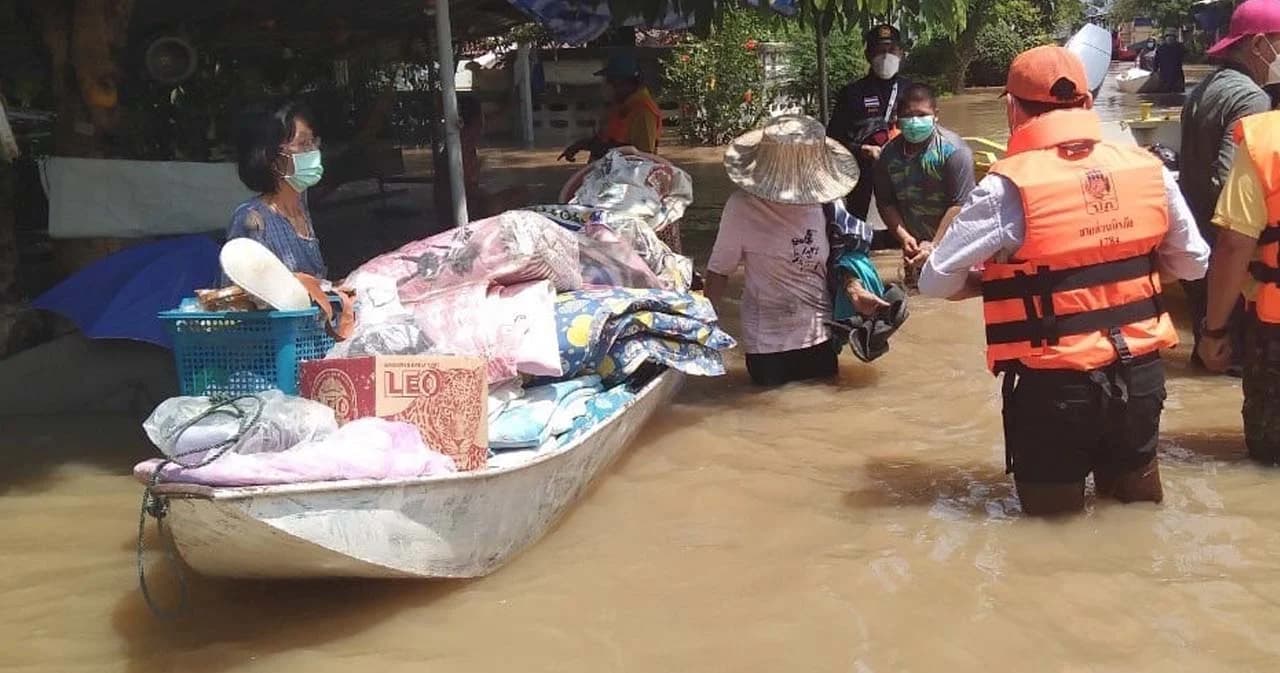 ปภ.แจ้ง 4 จว. เฝ้าระวังน้ำหลาก ดินถล่ม 6 – 10 ต.ค.นี้