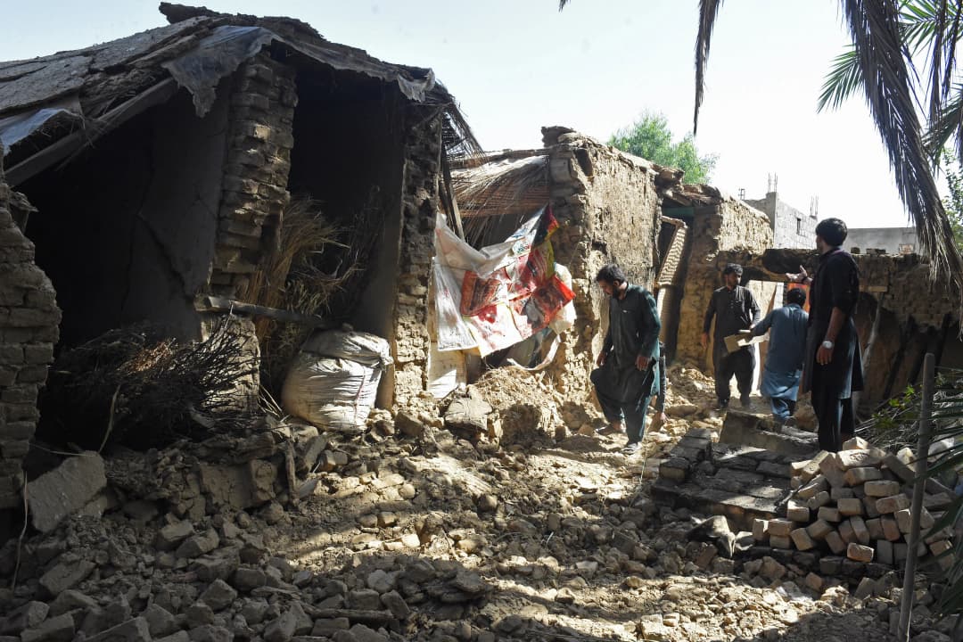 เกิดแผ่นดินไหว 5.9 ในปากีสถาน เหมืองถ่านหิน-บ้านเรือนถล่ม เสียชีวิตแล้วอย่างน้อย 20 ราย