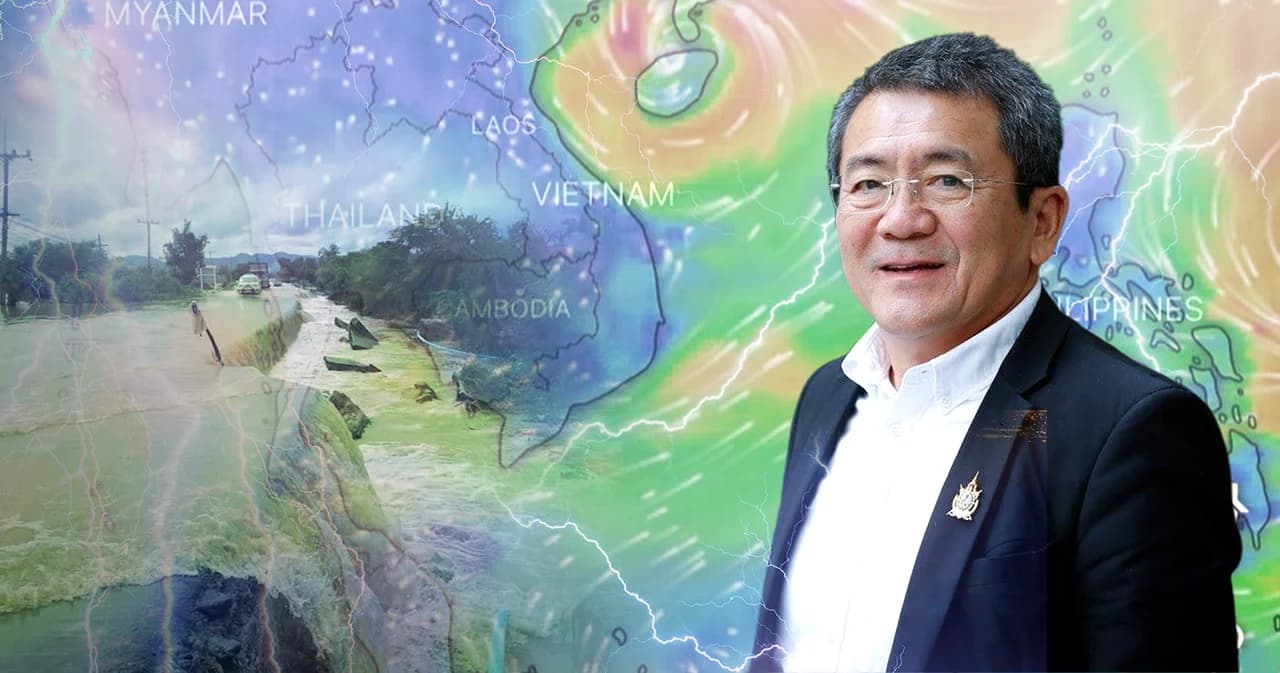 ดร.เสรี พยากรณ์อากาศ เตรียมรับมือพายุ 3 ลูก เข้าไทยเดือนตุลาคม