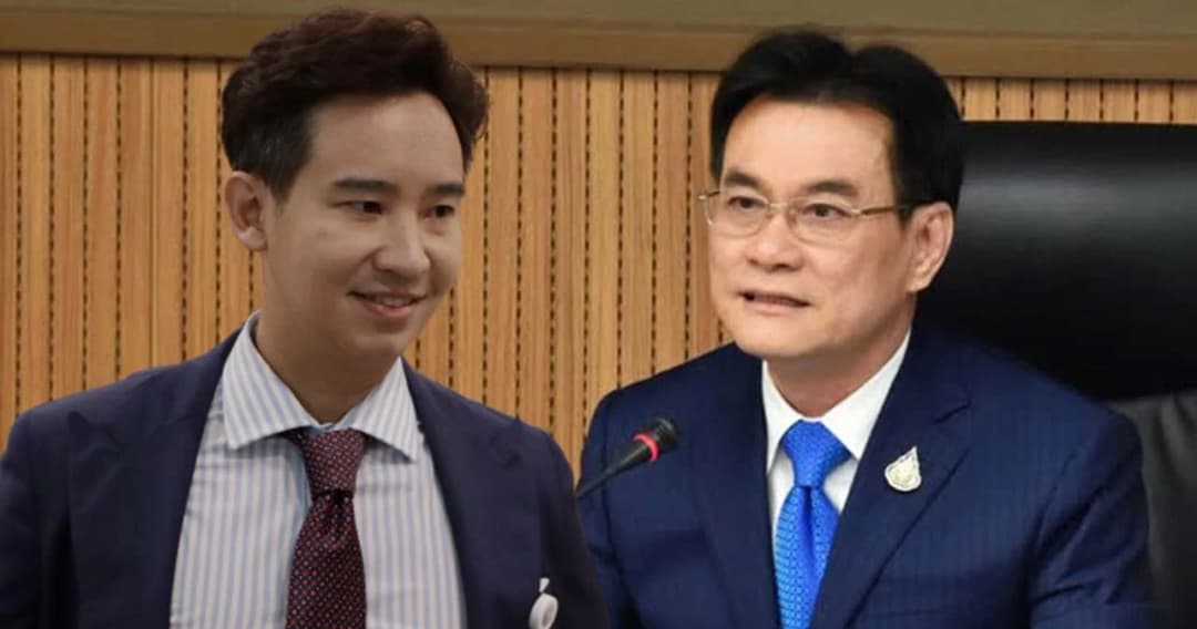 ก้าวไกล นำ ปชป.เงินบริจาคพรรค ‘เทพไท’ ชี้สะท้อนความนิยม แต่ ‘ราเมศ’ โต้กลับวัดแบบนั้นไม่ได้